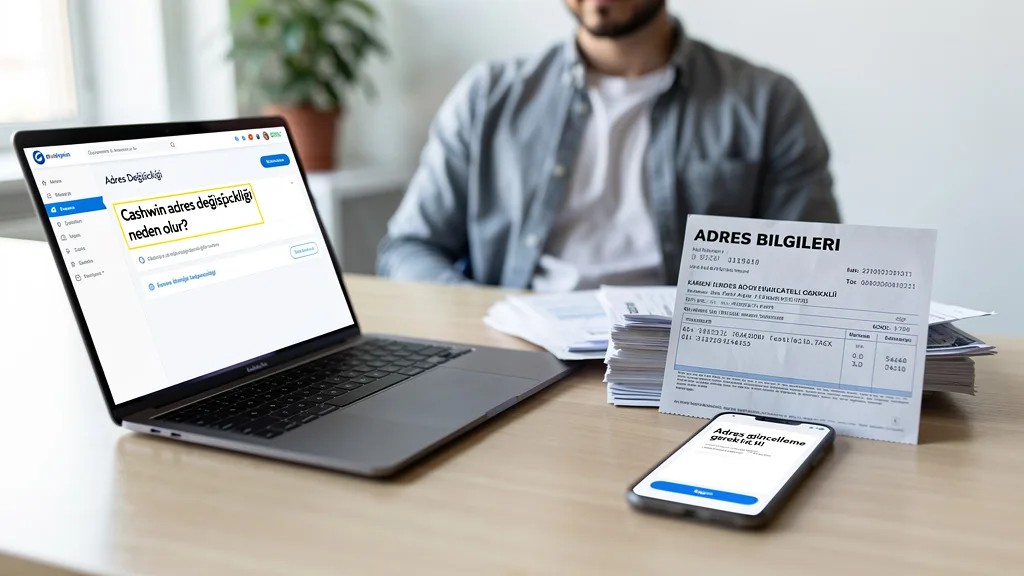 Cashwin Adres Değişikliği Neden Olur?