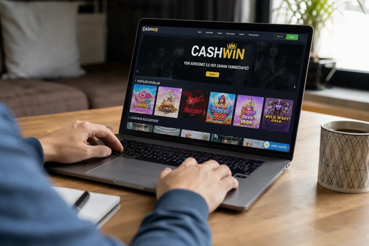 Cashwin Adresi