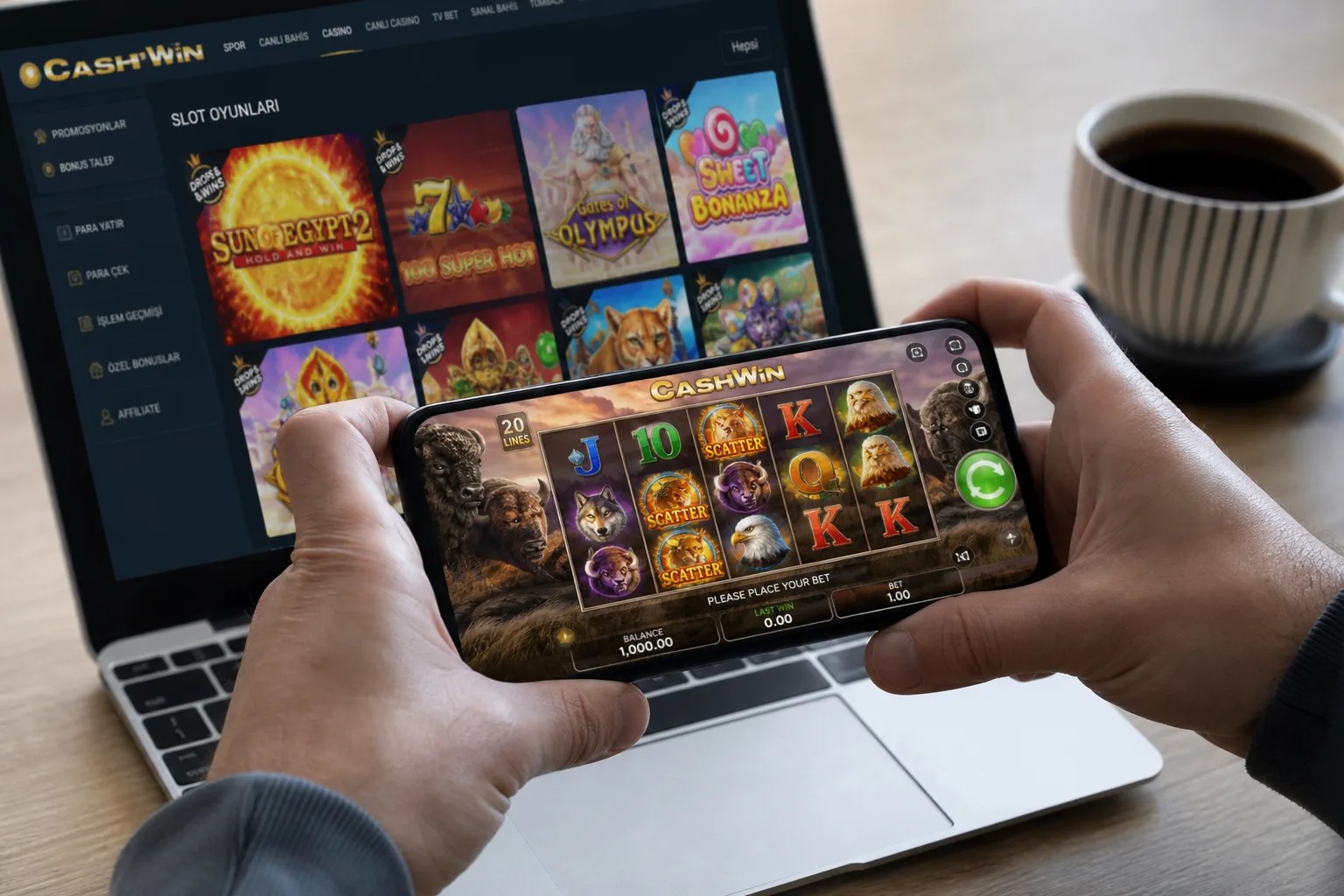 Cashwin Slot Oyunları